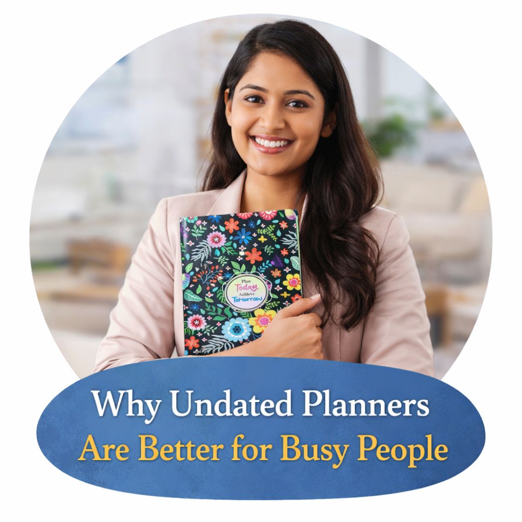 Why Undated Planners Are Better for Busy People – 7 Powerful Reasons