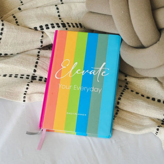 ELEVATE YOUR EVERDYDAY COLOR - UNDATED DAILY PLANNER
