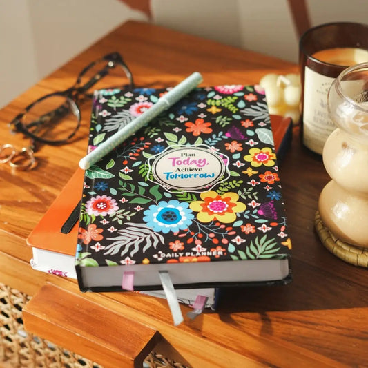 PLAN TODAY ACHIEVE TOMORROW - UNDATED DAILY PLANNER