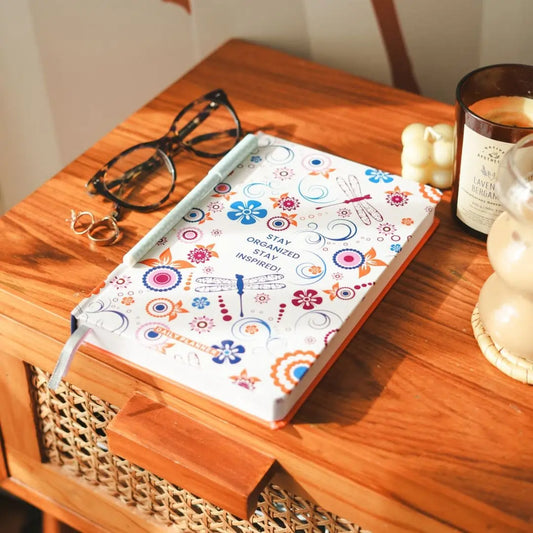 STAY ORGANIZED STAY INSPIRED - UNDATED DAILY PLANNER
