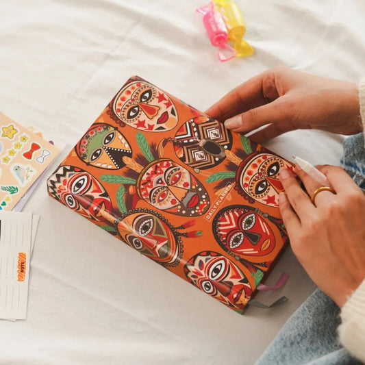 ETHNIC MASKS - UNDATED DAILY PLANNER